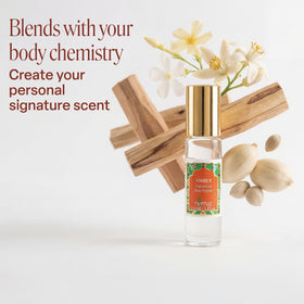 Nemat Amber Perfume Oil Roll-On applied on wrist