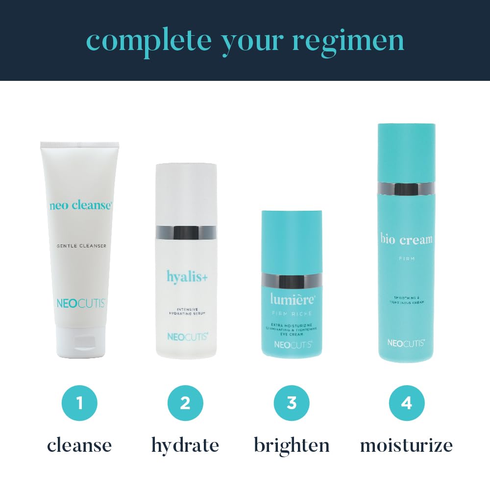 NEOCUTIS Lumiere Firm Riche Eye Cream lifestyle scene
