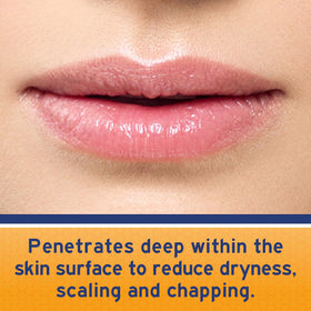 Neosporin Lip Health Overnight Renewal Therapy application on lips
