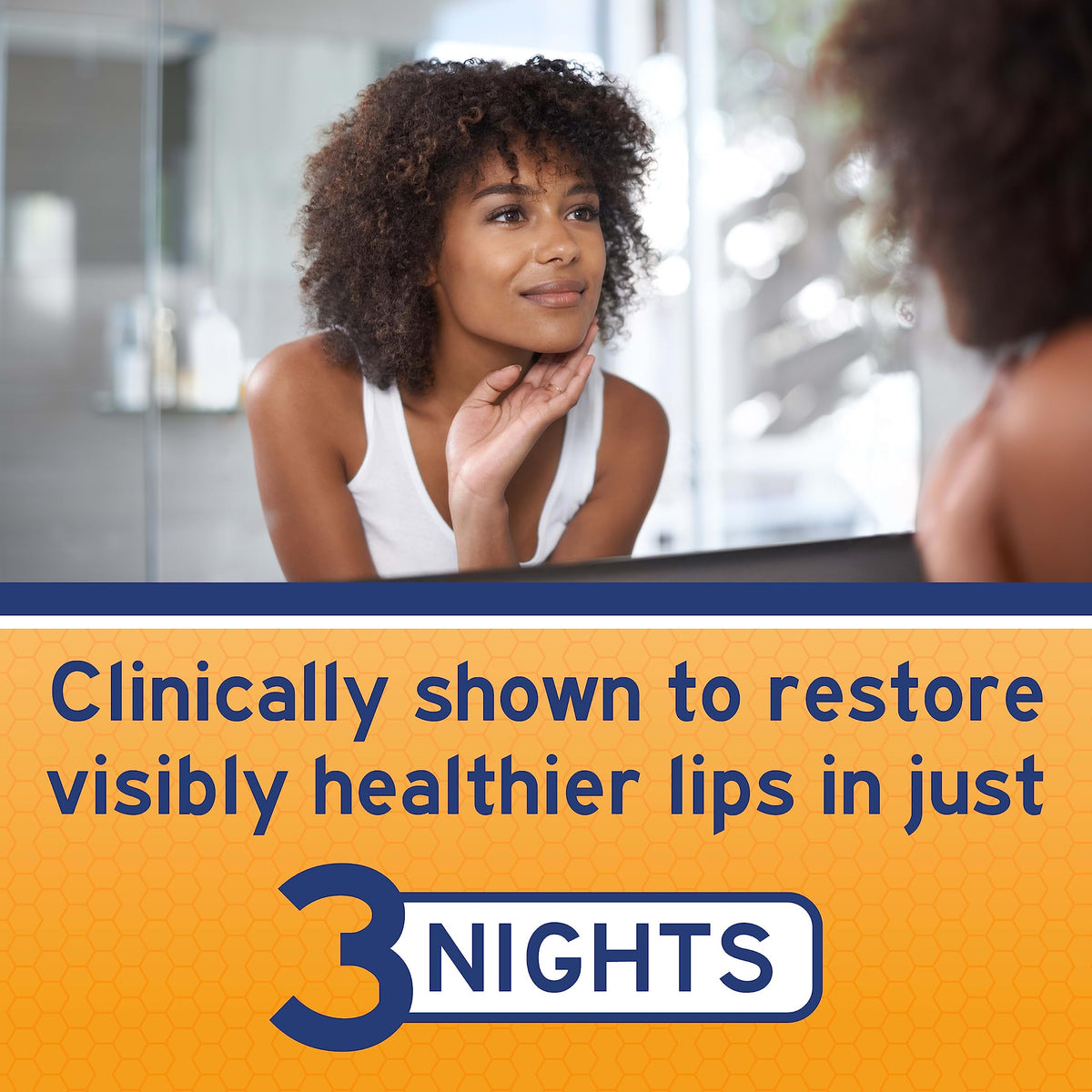 Neosporin Lip Health Overnight Renewal Therapy tub close-up