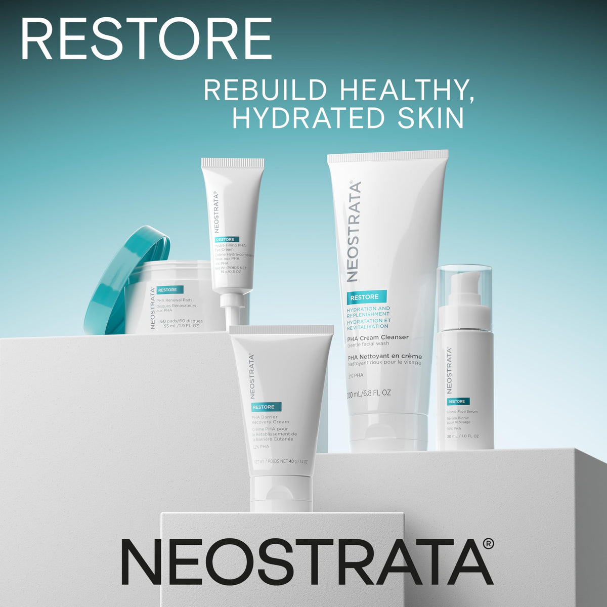 NEOSTRATA Bionic Face Serum 10% PHA application on skin