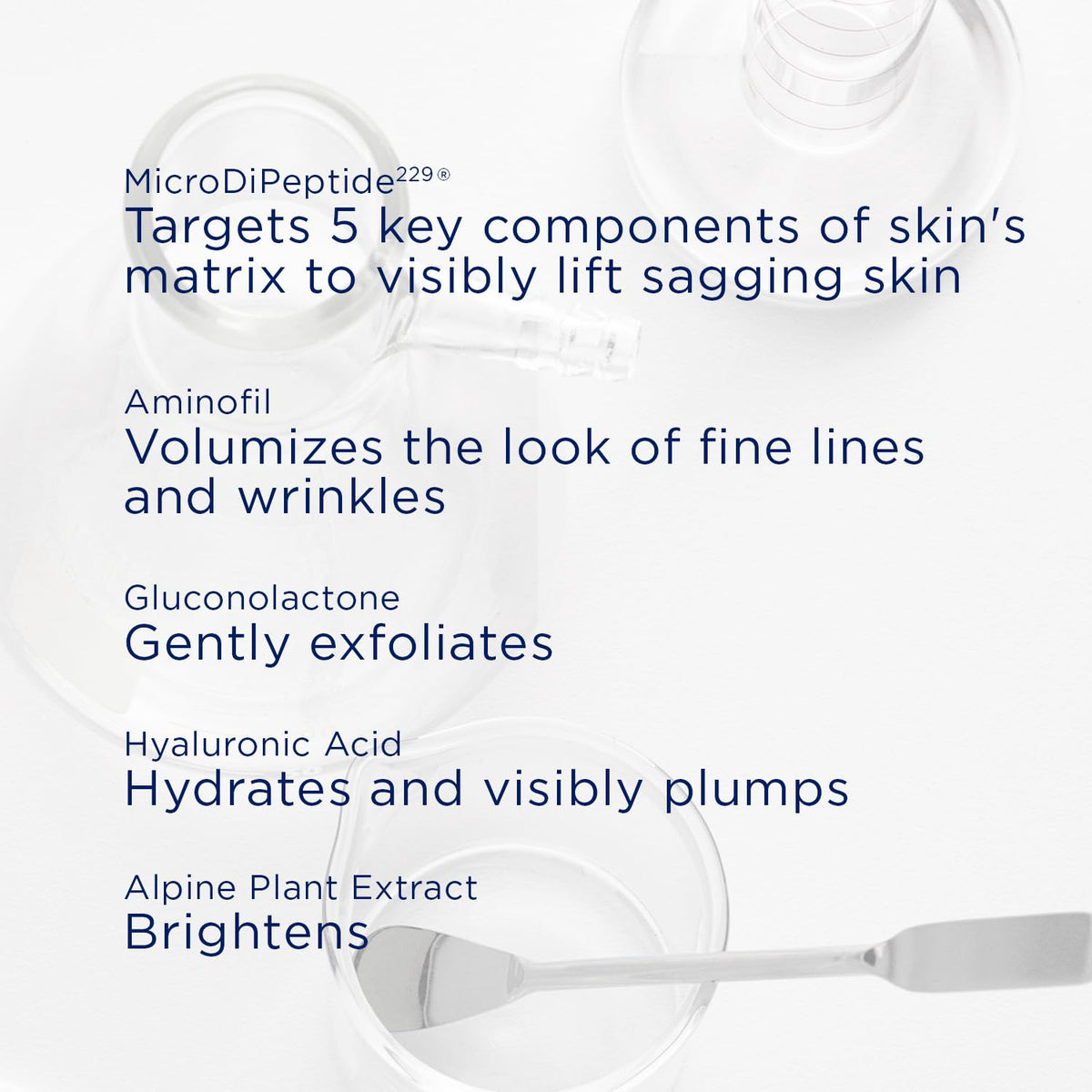 NEOSTRATA Tri-Therapy Lifting Serum application on hand.