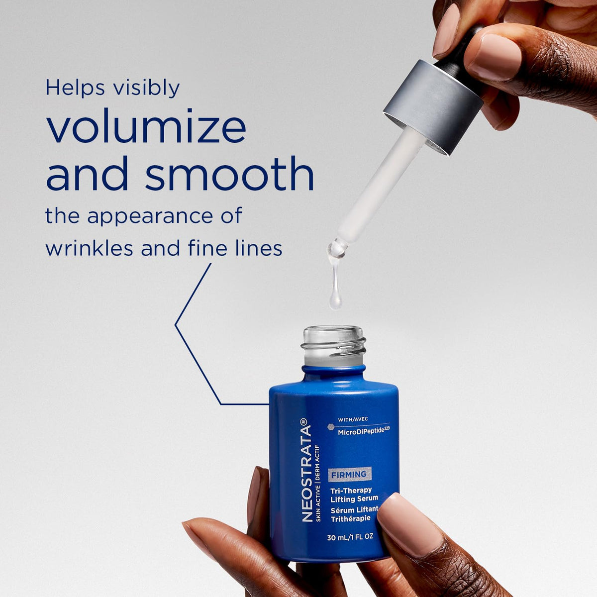 NEOSTRATA Tri-Therapy Lifting Serum side view showing packaging.
