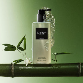 NEST New York Liquid Soap Bamboo label close-up