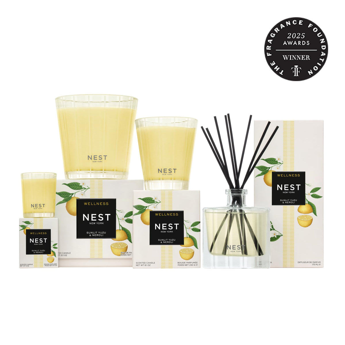 NEST New York Liquid Soap Sunlit Yuzu & Neroli packaging details