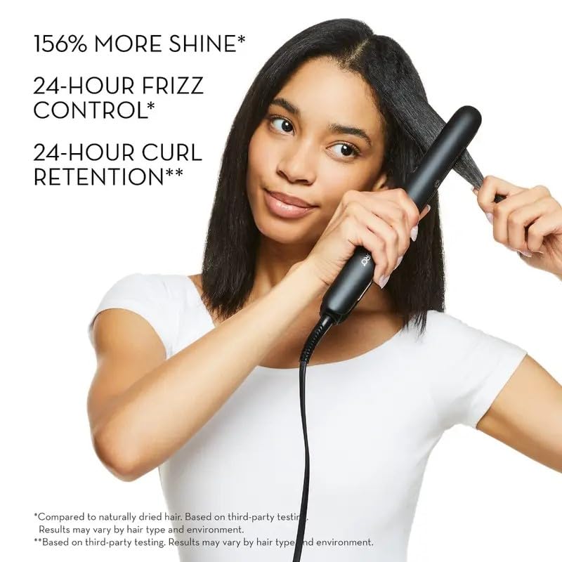 Neuro Style+ 1-inch Ceramic Straightening Iron in lifestyle setting