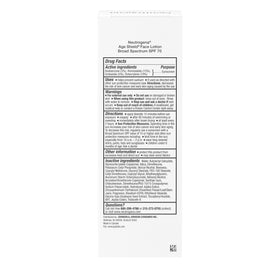 Neutrogena Age Shield Face Sunscreen SPF 70 product details