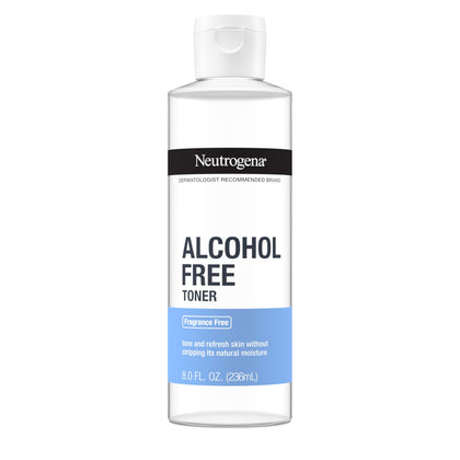 Neutrogena Alcohol-Free Gentle Facial Toner 8oz front view