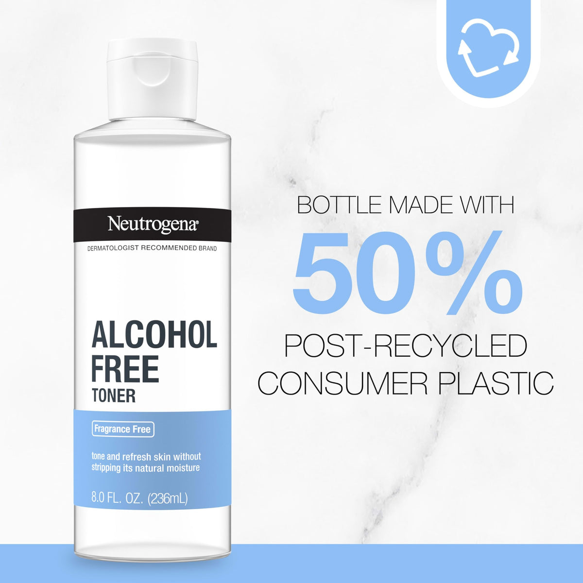 Neutrogena Alcohol-Free Gentle Facial Toner 8oz in lifestyle setting