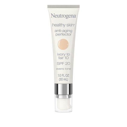 Neutrogena Anti-Aging Perfector Tinted Moisturiser front view with SPF 20
