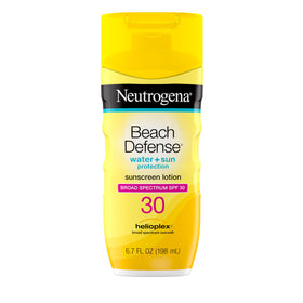 Neutrogena Beach Defense Sunscreen Lotion SPF 30 front view
