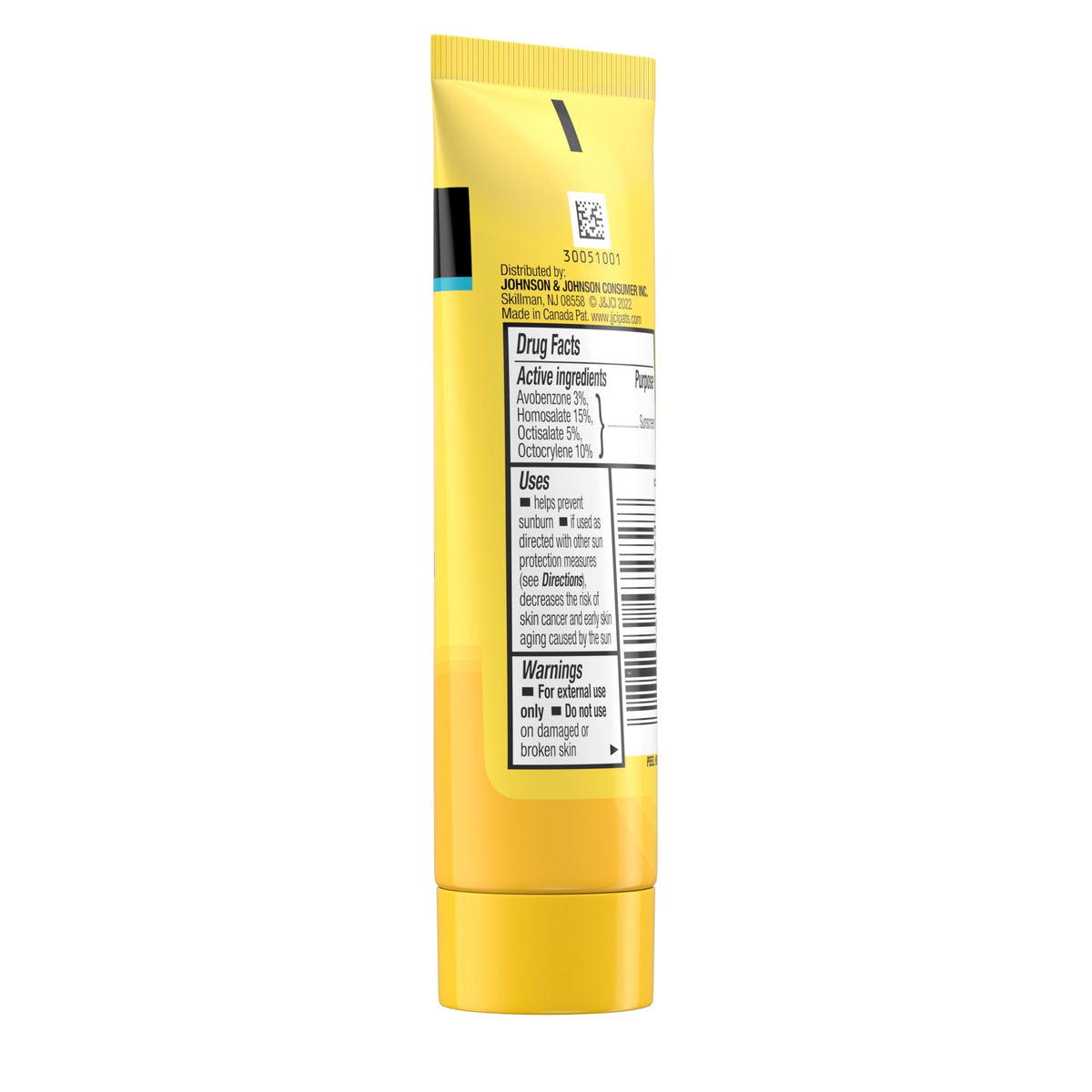 Neutrogena Beach Defense Sunscreen Lotion SPF 70 in hand