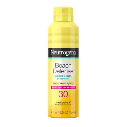 Neutrogena Beach Defense Sunscreen Spray 6.5 oz front view