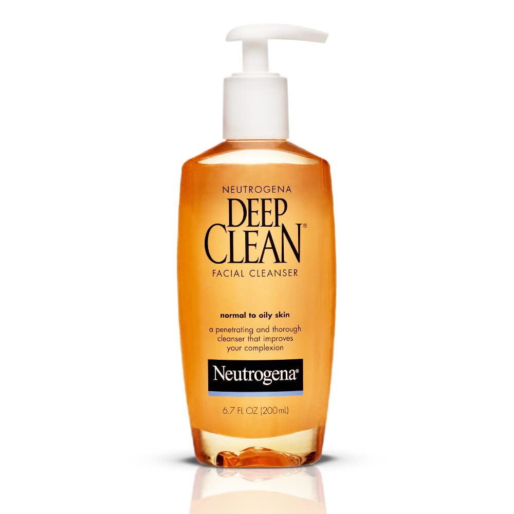Neutrogena Deep Clean Facial Cleanser 6.7 fl. oz front view