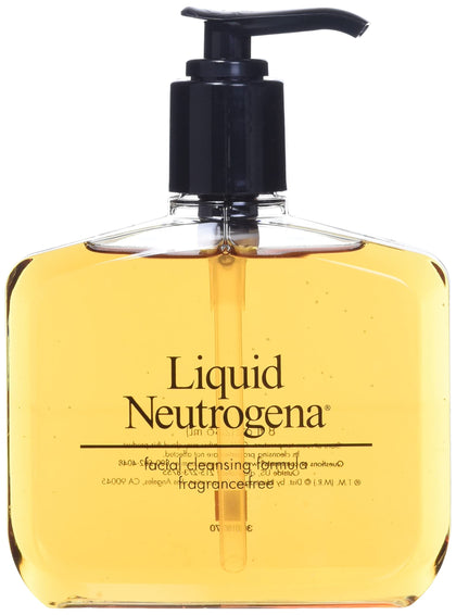 Neutrogena Fragrance Free Facial Cleansing Formula 8 oz Pump front view