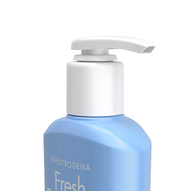 Neutrogena Fresh Foaming Gentle Daily Facial Cleanser with foamy lather