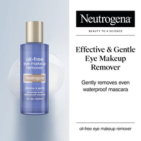 Neutrogena Gentle Oil-Free Eye Makeup Remover 3.8 fl oz back view