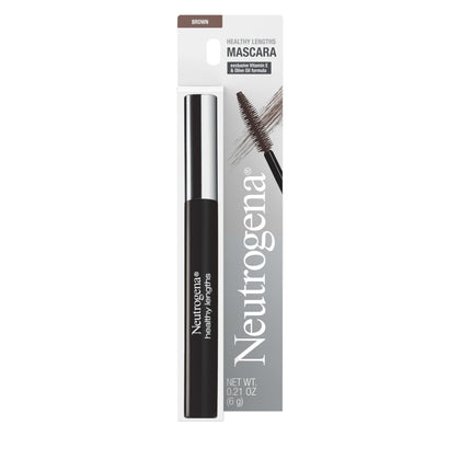 Neutrogena Healthy Lengths Lengthening Mascara Brown tube front view