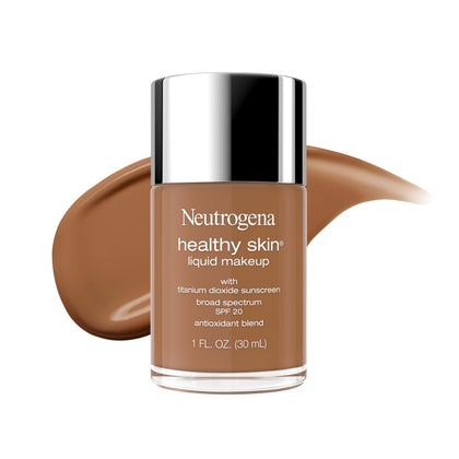 Neutrogena Healthy Skin Liquid Foundation Deep Olive 530W front view