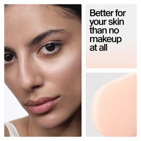 Neutrogena Healthy Skin Liquid Foundation Shell 100C bottle side view