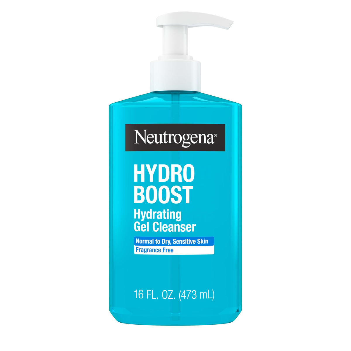 Neutrogena Hydro support Face Wash 16 Fl Oz bottle front view