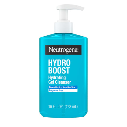 Neutrogena Hydro support Face Wash 16 Fl Oz bottle front view