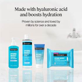 Neutrogena Hydro support Gel Cleanser close-up of pump dispenser