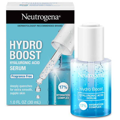 Neutrogena Hydro support Hyaluronic Acid Serum 1 fl oz front view