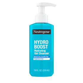 Neutrogena Hydro support Hydrating Gel Cleanser front view, 7.8 fl. oz