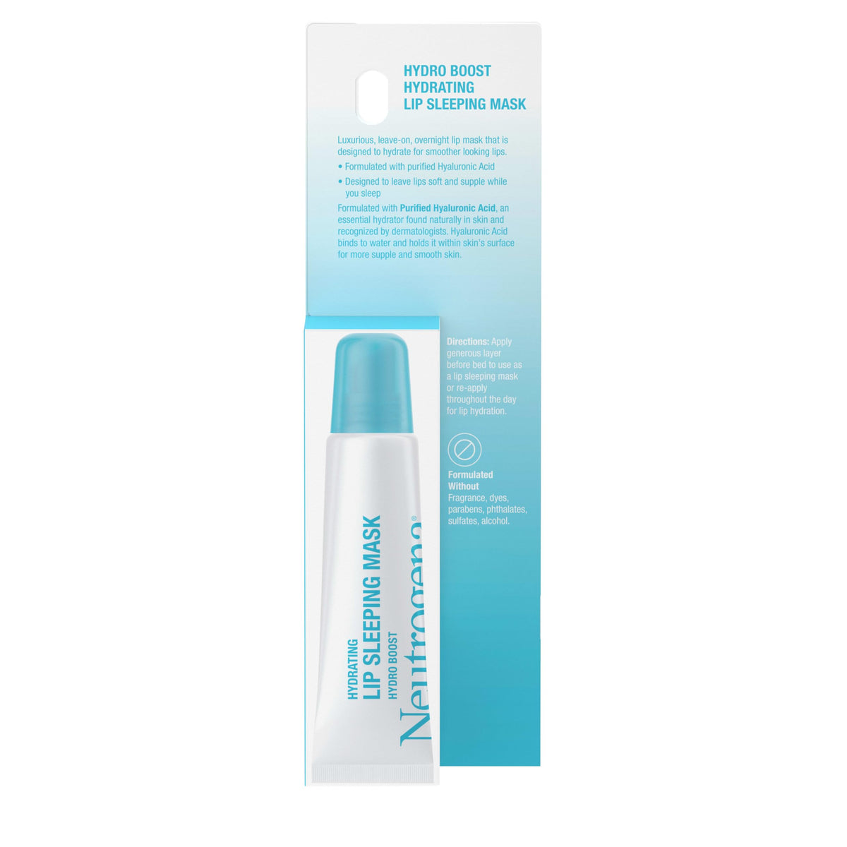 Neutrogena Hydro support Hydrating Lip Sleeping Mask close-up view
