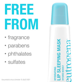 Neutrogena Hydro support Hydrating Lip Sleeping Mask lifestyle scene