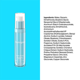 Neutrogena Hydro support Hydrating Serum with fresh flowers