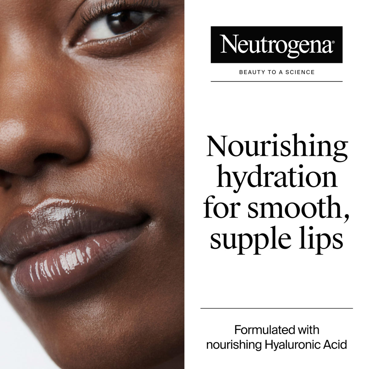 Neutrogena Hydro support Lip Balm glass jar with lid