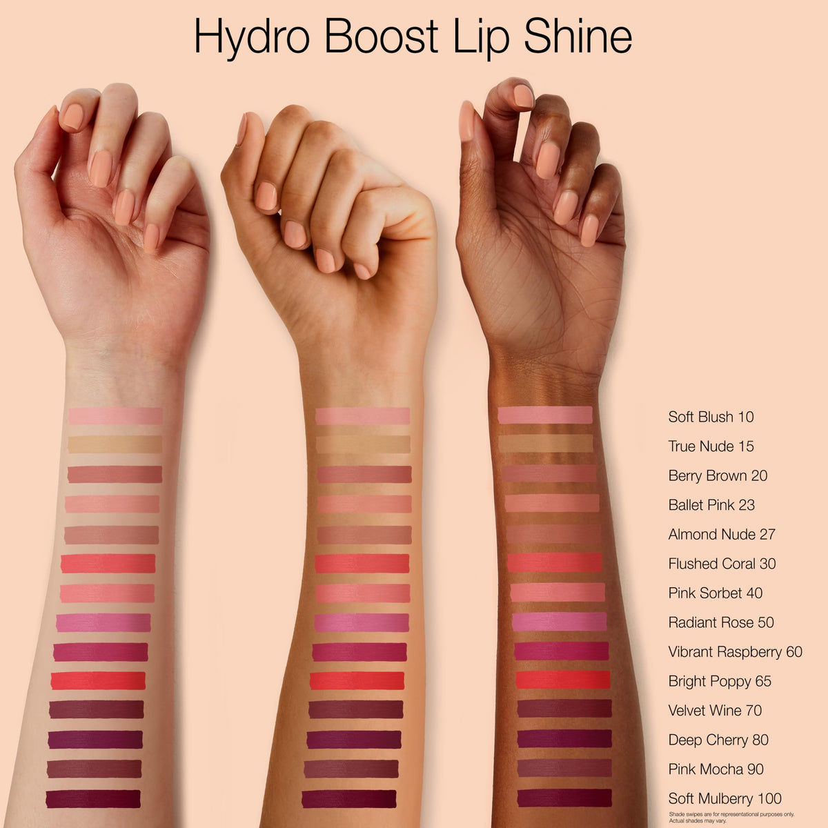Neutrogena Hydro support Lip Gloss Soft Mulberry wand applicator