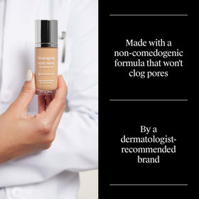Neutrogena Hydro support Tint Foundation 85 Honey application on model