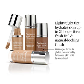 Neutrogena Hydro support Tint Foundation 85 Honey bottle side view