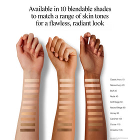 Neutrogena Hydro support Tint Foundation 85 Honey shade comparison