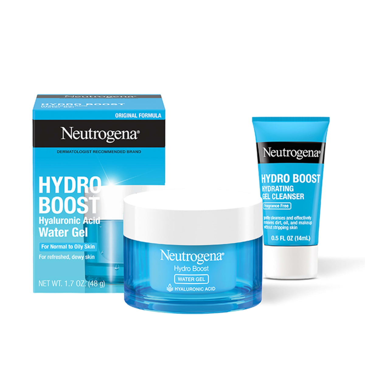 Neutrogena Hydro support Water Gel Moisturiser 1.7 fl oz front view