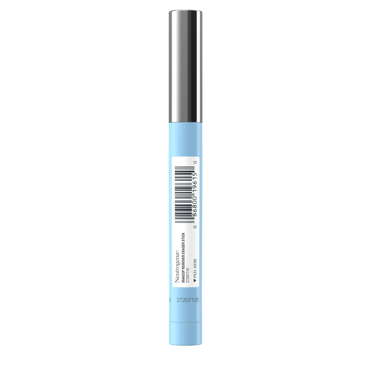 Neutrogena Makeup Remover Eraser Stick held in hand for touch-ups