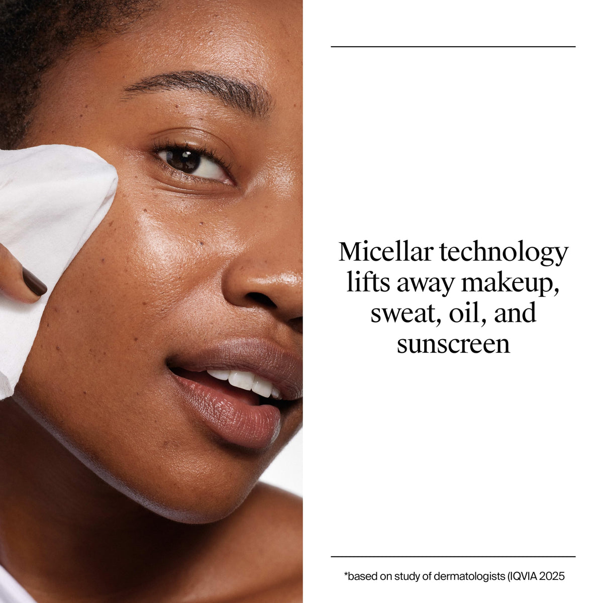Neutrogena Makeup Remover Wipes close-up of texture