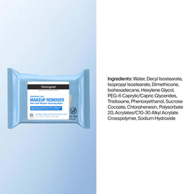 Neutrogena Makeup Remover Wipes on a bathroom counter