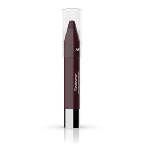 Neutrogena MoistureSmooth Color Stick Deep Plum in hand