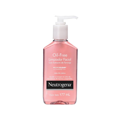Neutrogena Oil-Free Acne Wash Pink Grapefruit 6 fl. oz front view