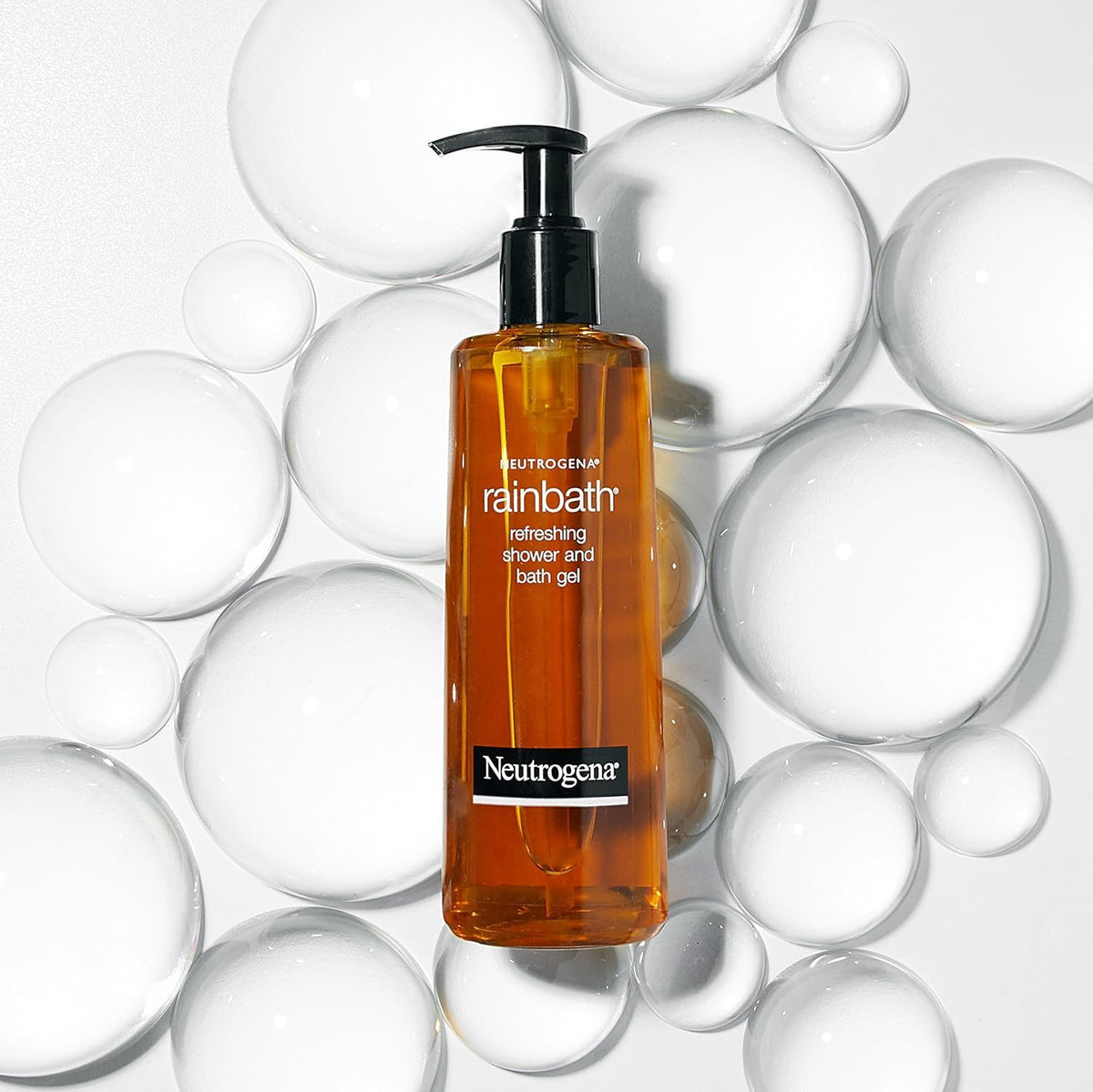 Neutrogena Rainbath Shower Gel Original 8.5 fl oz with washcloth
