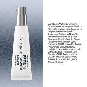 Neutrogena Rapid Tone Repair Face Serum ingredients list