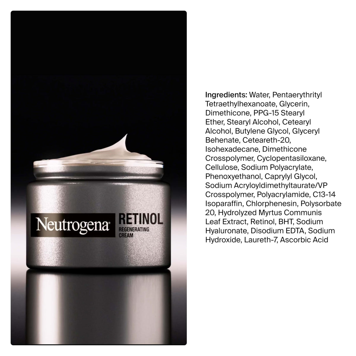Neutrogena Rapid Wrinkle Repair Face Moisturizer 1.7oz jar with packaging