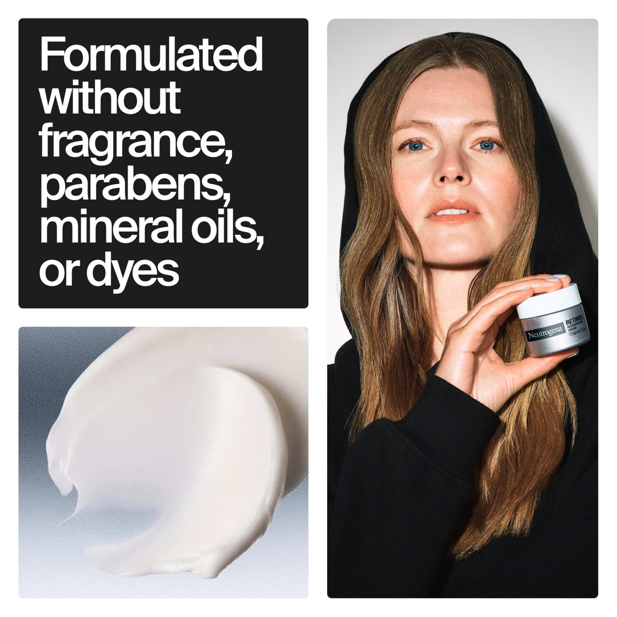 Neutrogena Rapid Wrinkle Repair Face Moisturizer on a bathroom counter
