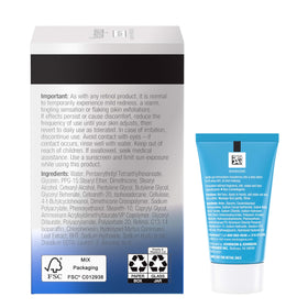 Neutrogena Rapid Wrinkle Repair Night Cream and facial cleanser together