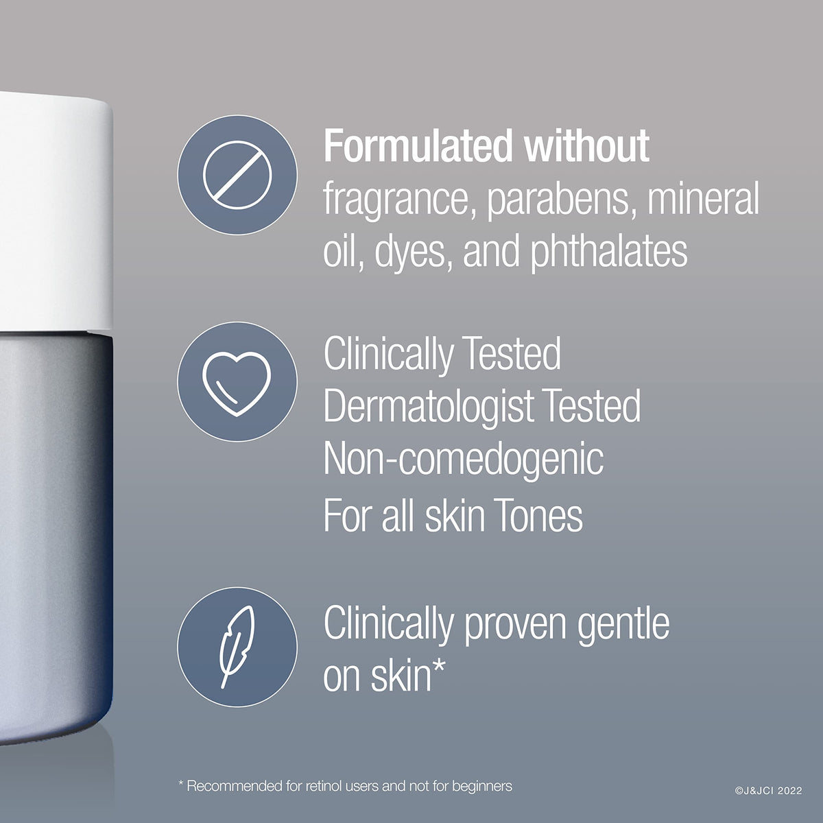 Neutrogena Rapid Wrinkle Repair Night Cream texture close-up