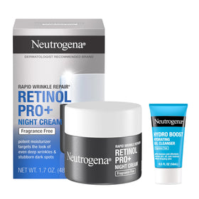 Neutrogena Rapid Wrinkle Repair Pro+ Night Cream 1.7 oz jar front view